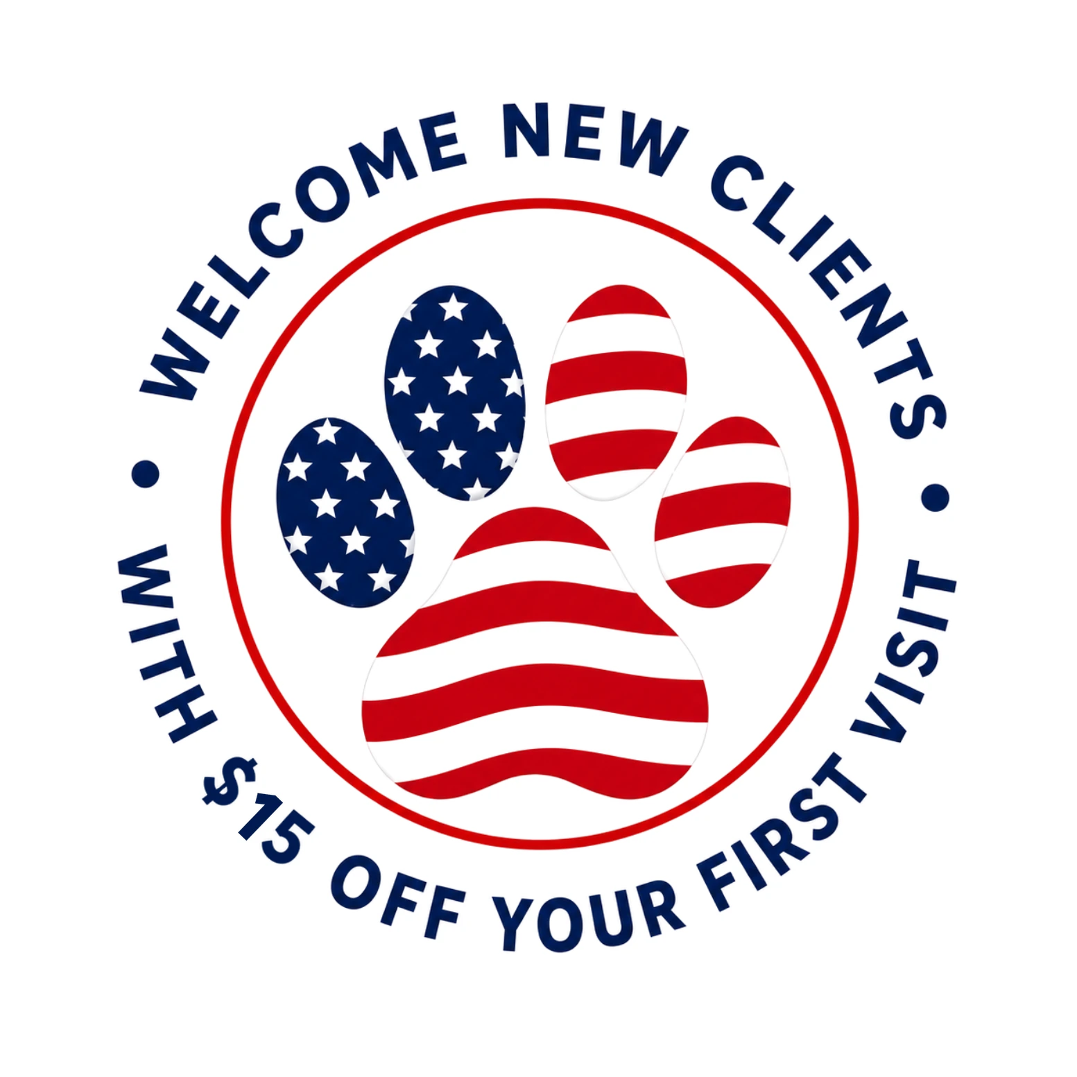 Welcome new clients with $15 off your first visit