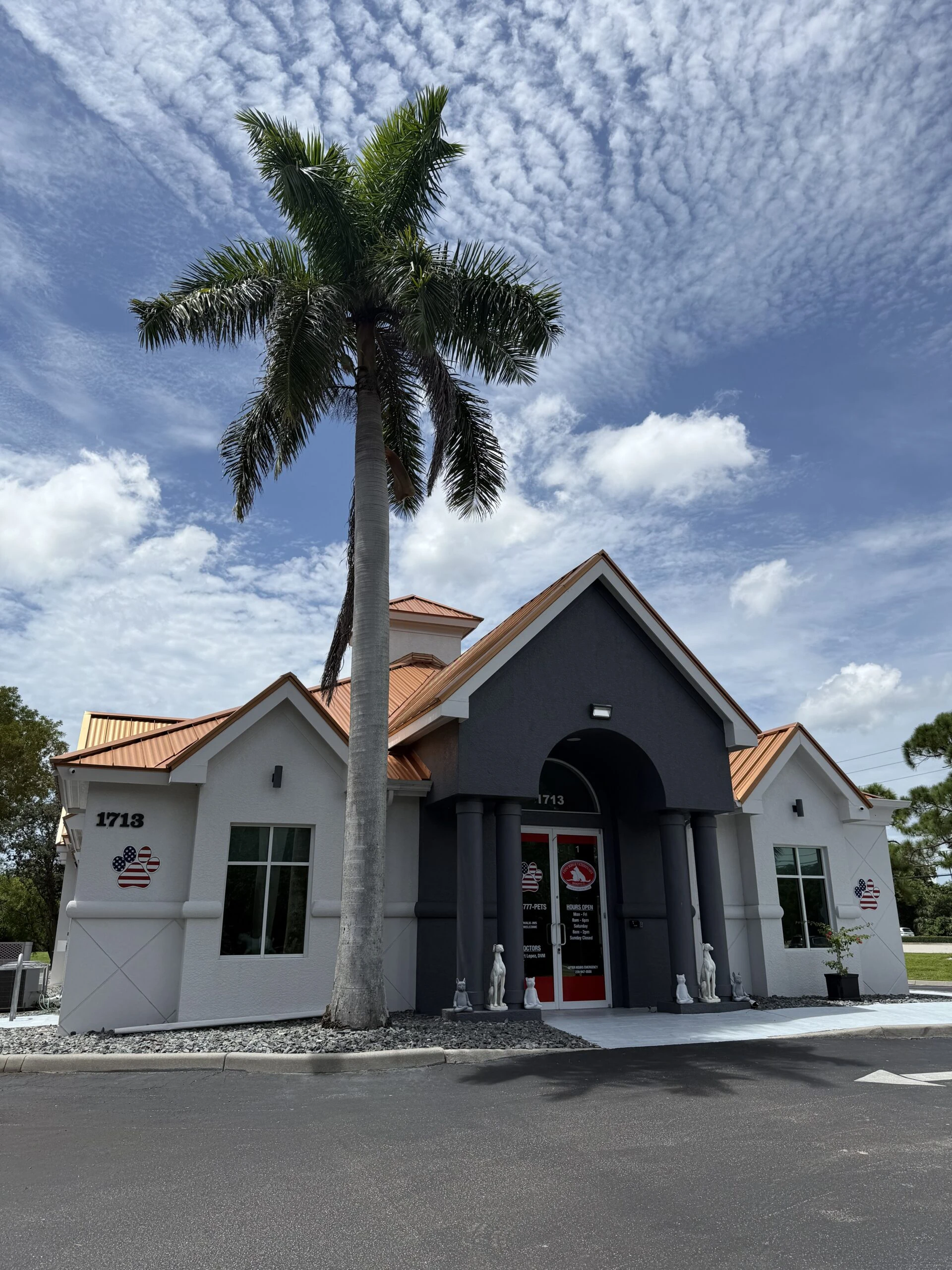 Concierge Veterinary Hospital front entrance